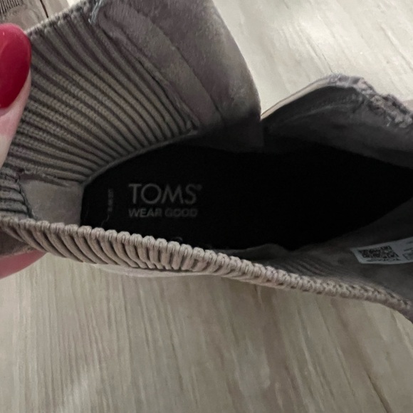 Toms Brown Wedge Ankle Boots - Picture 7 of 7